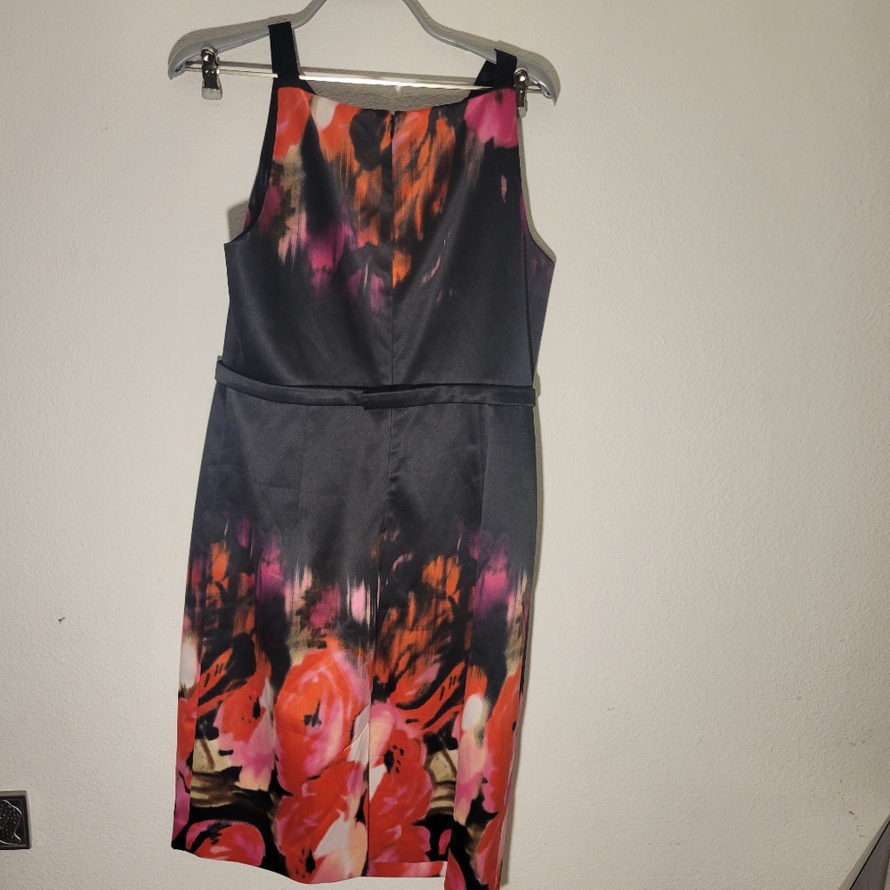 ⚫️ Tahari size 10 dress black/red